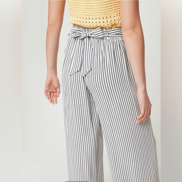 Aritzia Wilfred Striped Fawn Pant - Picture 6 of 8